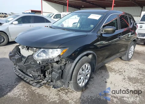 2016 Nissan Rogue S из США, поврежденный, VIN KNMAT2MT5GP732427